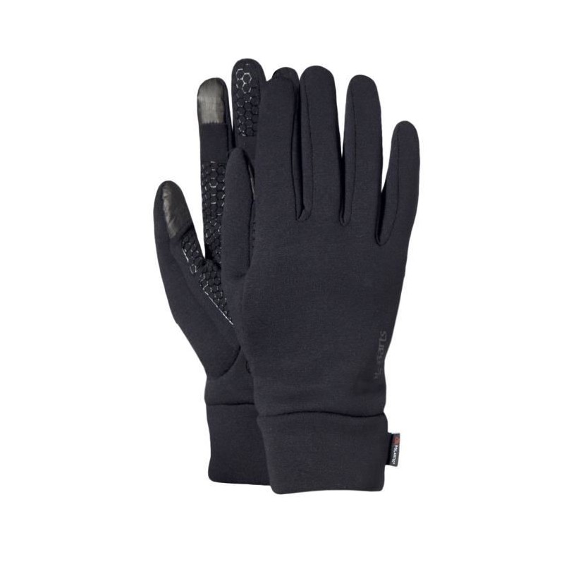 BARTS POWERSTRETCH TOUCH GLOVES BLACK XS/S SOUS GANTS
