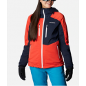 COLUMBIA Veste de ski Femme Wild Card Insulated Jack Bold - Orange/Dark