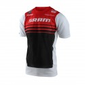 TLD Maillot Skyline Air SS Formula SRAM - Red/White Troy Lee Designs 