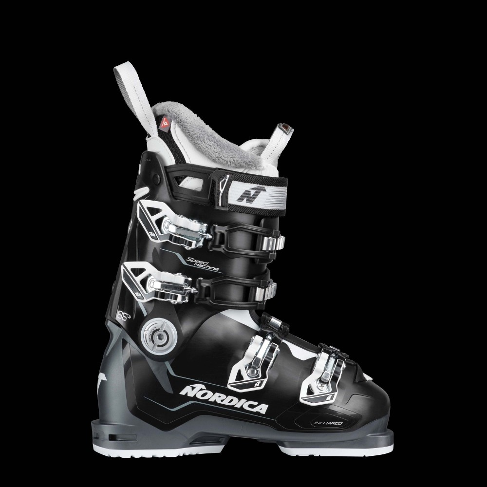 NORDICA SPEEDMACHINE 85 W CHAUSSURES - NOIR/ANTH/BLANC 2022