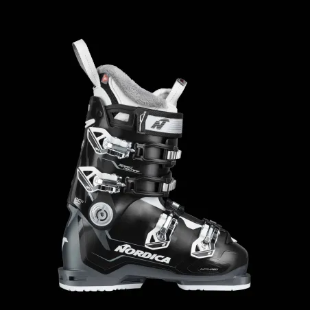 NORDICA SPEEDMACHINE 85 W CHAUSSURES - NOIR/ANTH/BLANC 2022