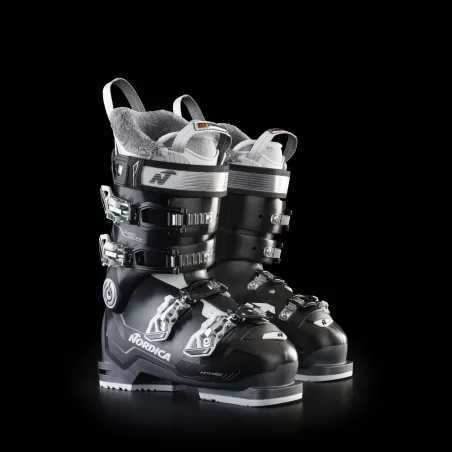 NORDICA SPEEDMACHINE 85 W CHAUSSURES - NOIR/ANTH/BLANC 2022