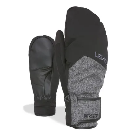 LEVEL RESCUE MITTEN GORE-TEX MOUFLES - BLACK/GREY 2022