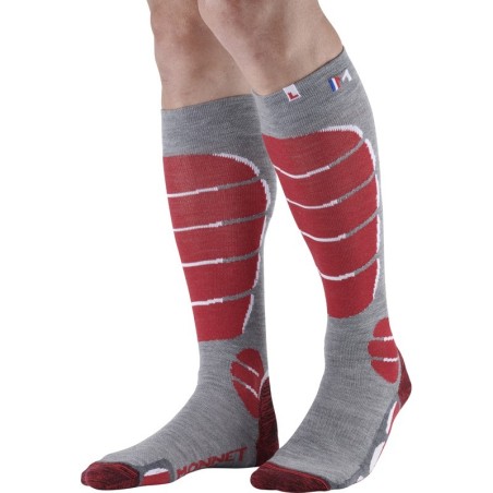 MONNET SKI X-LIGHT WOOL ROUGE CHAUSSETTES 2022