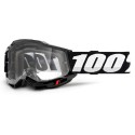 100% Masque VTT Accuri 2 OTG - Black/Clear Lens