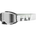 FLY RACING Masque Zone Pro -  Blanc/Gris