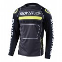 TLD Maillot Sprint Drop In - Black/Green Troy Lee Designs