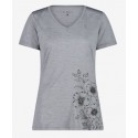 CMP T-Shirt Femme - Grey Mel