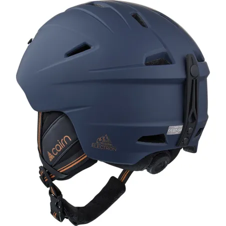 CAIRN Casque ELECTRON - BLUE GRAPHITE GOLD