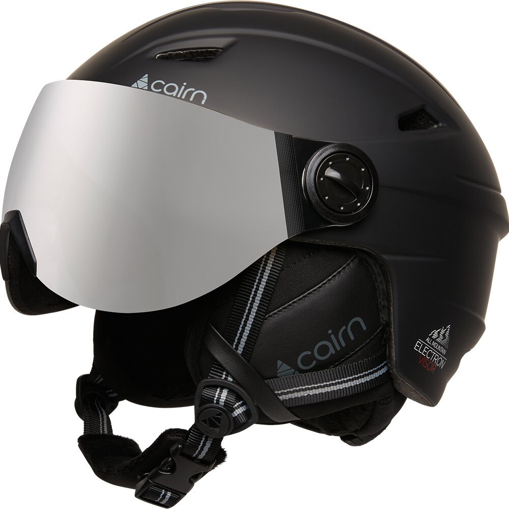 CAIRN Casque ELECTRON VISOR S3 - BLACK
