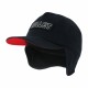 MILLET casquette chaude HERITAGE FLEECE FLAP CAP - SAPHIR/RED