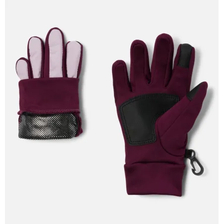 COLUMBIA gants JR CLOUDCAP FLEECE GLOVE YOUTH - MARIONBERRY AURA