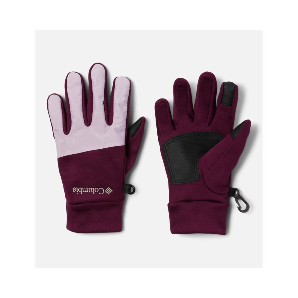 COLUMBIA gants JR CLOUDCAP FLEECE GLOVE YOUTH - MARIONBERRY AURA