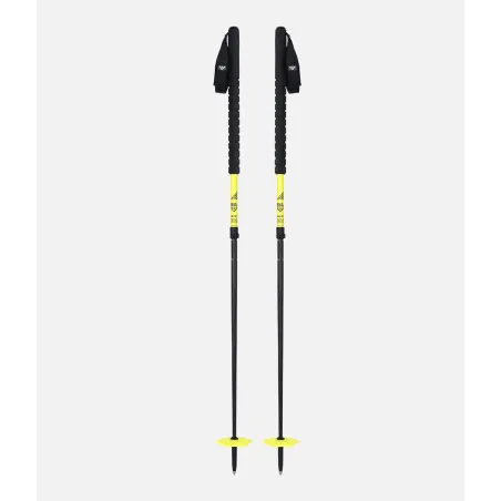BLACK CROWS DUOS FREEBIRD BLACK/YELLOW BATONS TELESCO 2023