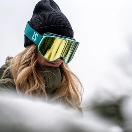 LOUBSOL LS3 ST VERT MI OR 3 MASQUE SKI 2023