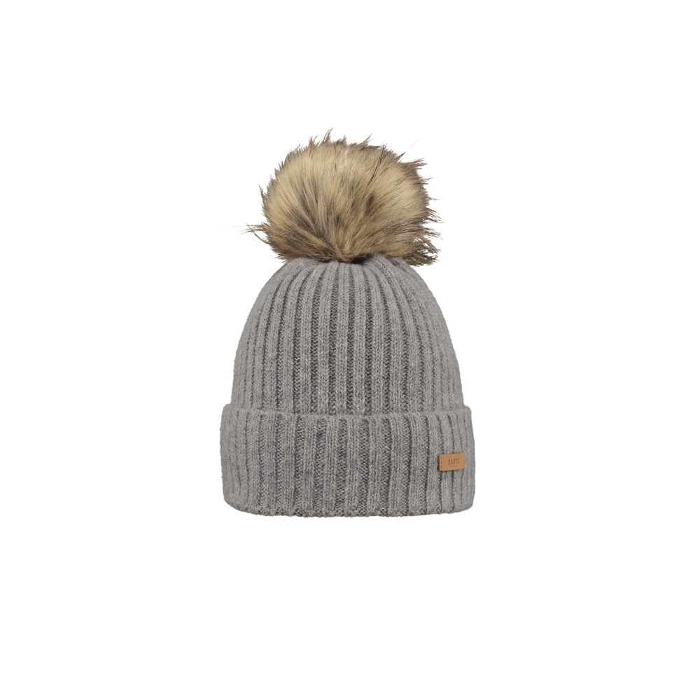 BARTS AUGUSTI BEANIE HEATHER GREY BONNET 2023