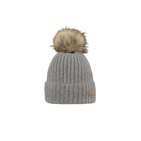 BARTS AUGUSTI BEANIE HEATHER GREY BONNET 2023
