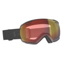 SCOTT Masque de ski LINX - Photochromique 2-3 - Black / LS Red Chrome