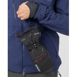 REUSCH DOWN SPIRIT GTX BLACK/SILVER MOUFLES 2023