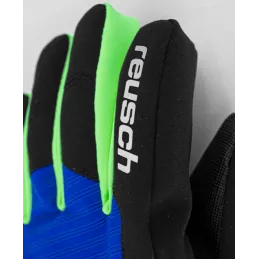 REUSCH SIMON R-TEX XT BLACK/SURF THE WEB/YELLOW JR GANTS 2023