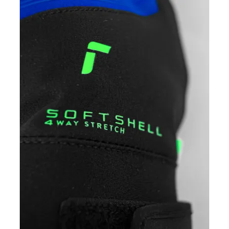 REUSCH SIMON R-TEX XT BLACK/SURF THE WEB/YELLOW JR GANTS 2023