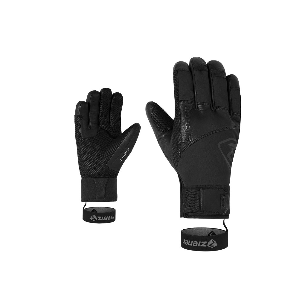 ZIENER GOTAR BLACK GANTS 2023