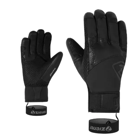 ZIENER GOTAR BLACK GANTS 2023