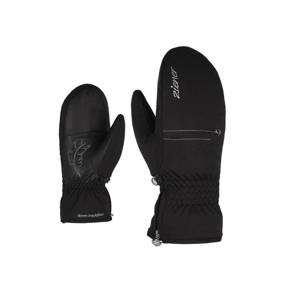 ZIENER KYLEENA BLACK MOUFLES 2023