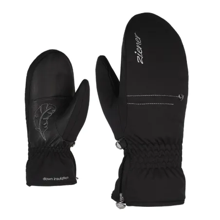 ZIENER KYLEENA BLACK MOUFLES 2023