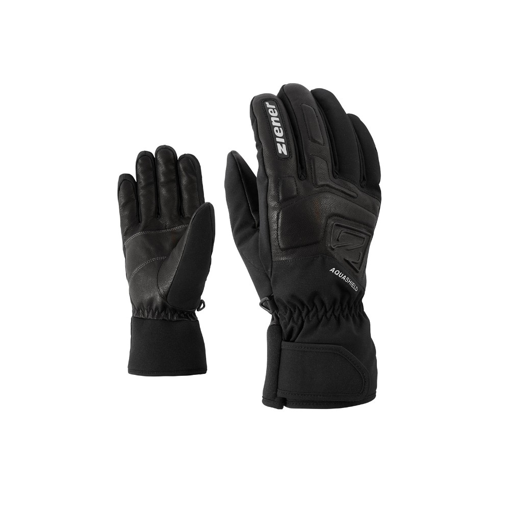 ZIENER GLYXUS BLACK GANTS 2023