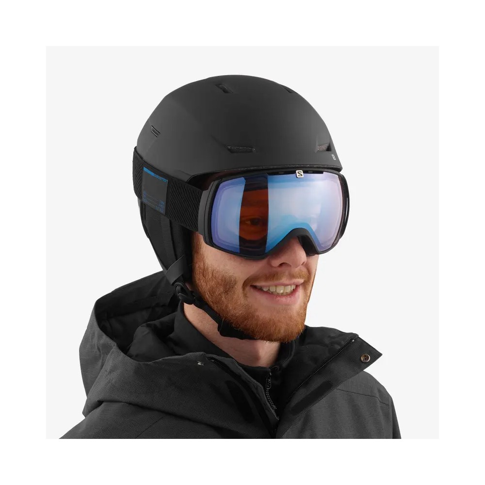 SALOMON CASQUE PIONEER LT BLACK SILVER 2023