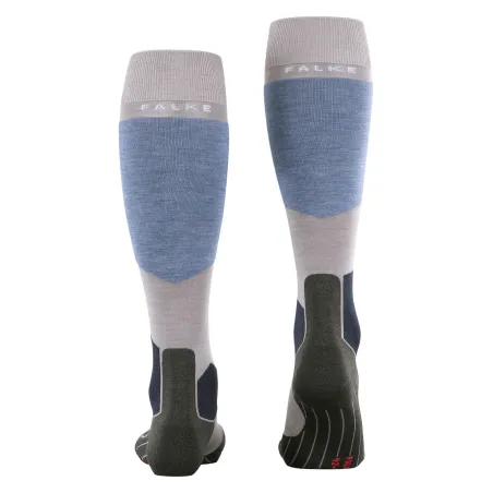 FALKE SK6 M.GREY MEL CHAUSSETTES 2023