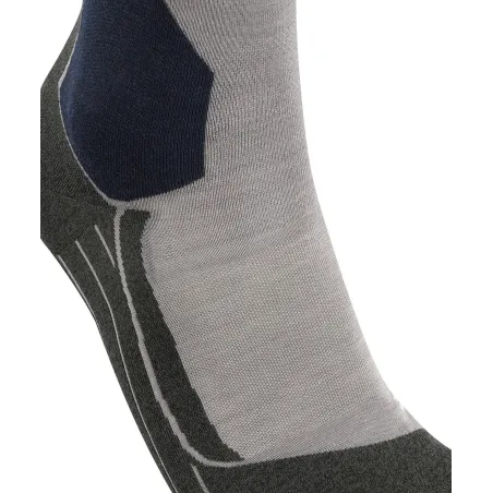 FALKE SK6 M.GREY MEL CHAUSSETTES 2023