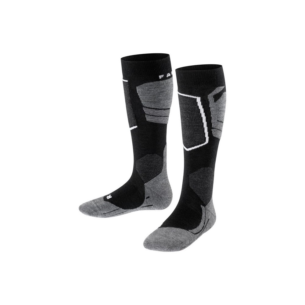 FALKE SK4 KIDS BLACK MIX CHAUSSETTES 2023