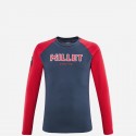 MILLET M HERITAGE TS LS BLANC/RED T-SHIRT HOMME 2023