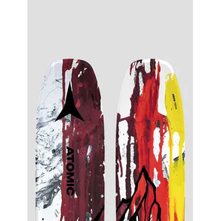 ATOMIC BENT CHETLER 110 RED/YELLOW SKIS 2024