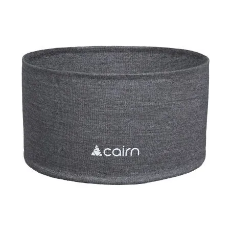 CAIRN Bzndeau MERINO HEADBAND - BLACK CHINE