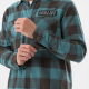 MILLET HERITAGE FLANNEL SHIRT HYDRO/DEEP JUNG CHEMISE HOMME 2024