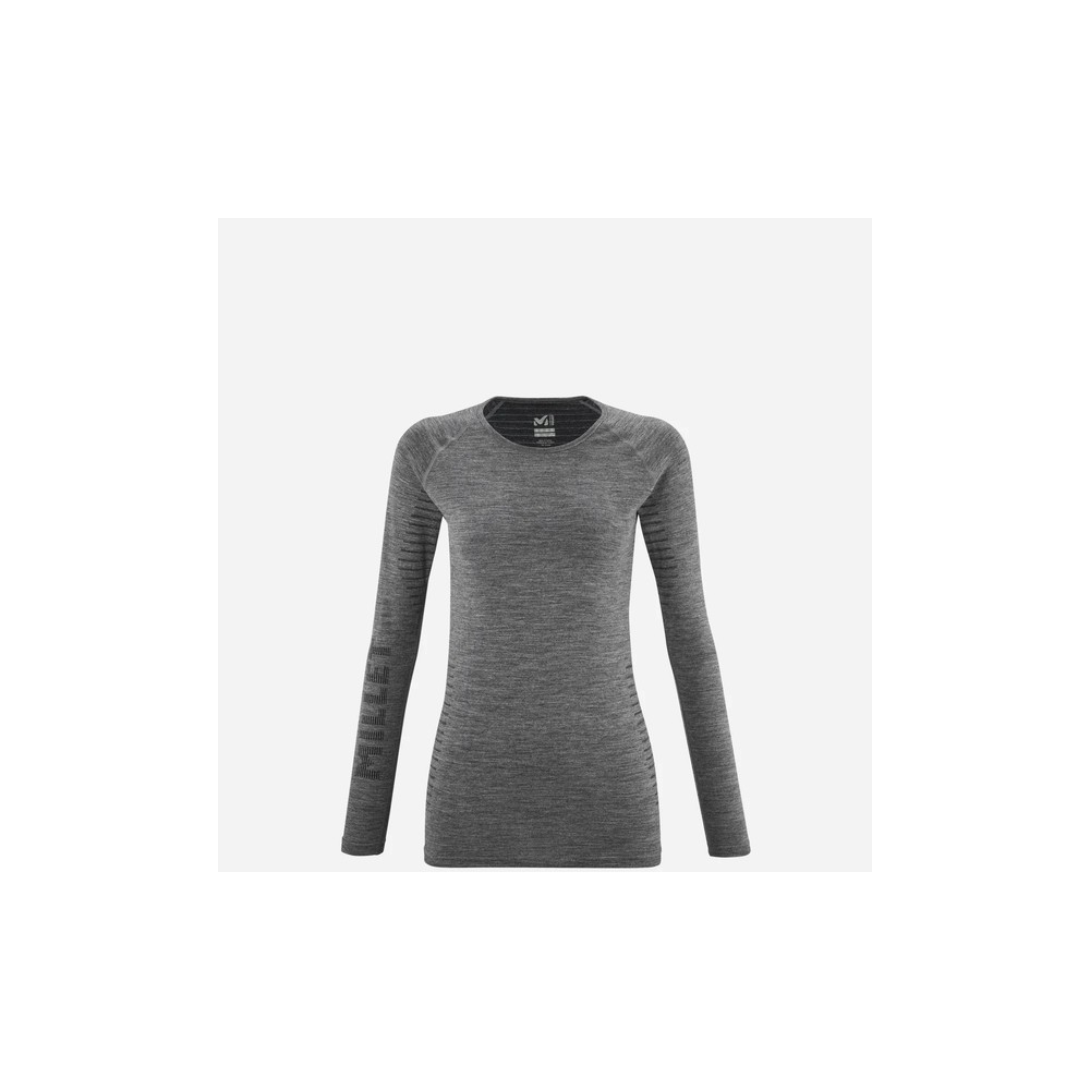 MILLET W DRYNAMIC WARM LS ANTHRACITE GREY SOUS VET FEMME 2024