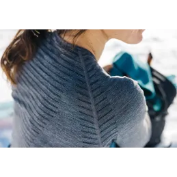 MILLET W DRYNAMIC WARM LS ANTHRACITE GREY SOUS VET FEMME 2024