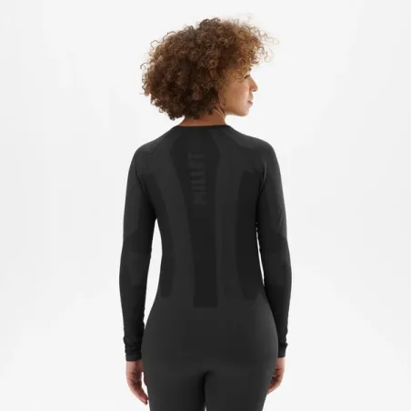 MILLET W DRYNAMIC SOFT LS BLACK/NOIR SOUS VET FEMME 2024