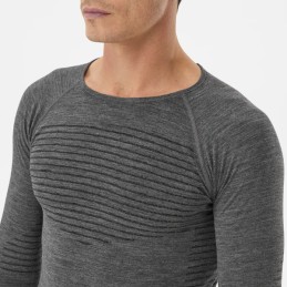 MILLET DRYNAMIC WARM LS ANTHRACITE GREY SOUS VET HOMME 2024