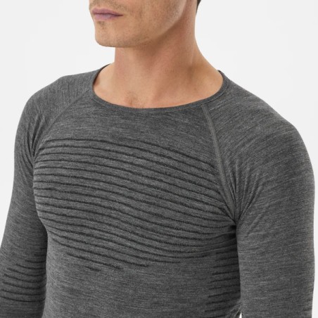 MILLET DRYNAMIC WARM LS ANTHRACITE GREY SOUS VET HOMME 2024
