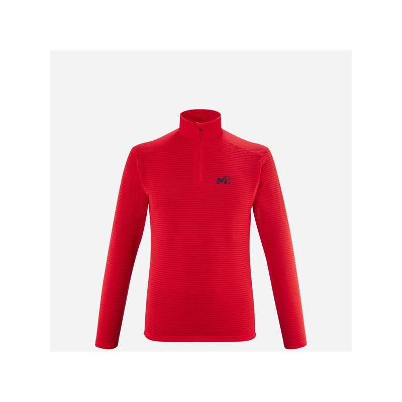MILLET INTENSE FLEECE RED/ROUGE POLAIRE HOMME 2024