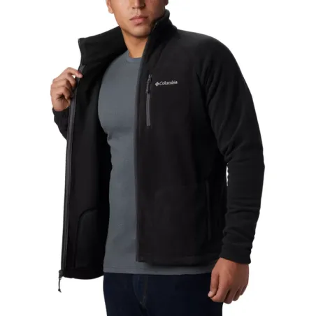 COLUMBIA M FAST TREK II FZ FLEECE BLACK POLAIRE 2024