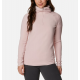 COLUMBIA W GLACIAL IV 1/2 ZIP DUSTY PINK POLAIRE 2024