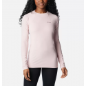 COLUMBIA Haut à manches longues Midweight Stretch Femme - Dusty Pink