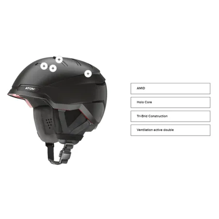 ATOMIC SAVOR GT AMID BLUE CASQUE 2024