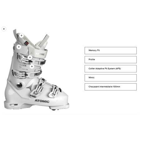 ATOMIC HAWX PRIME 95 W GW DARK BLUE VAPOR 2023