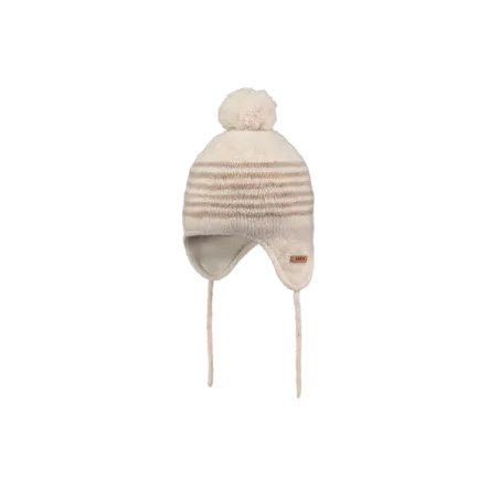 BARTS JR RYLIE EARFLAP LIGHT BROWN BONNET 2023